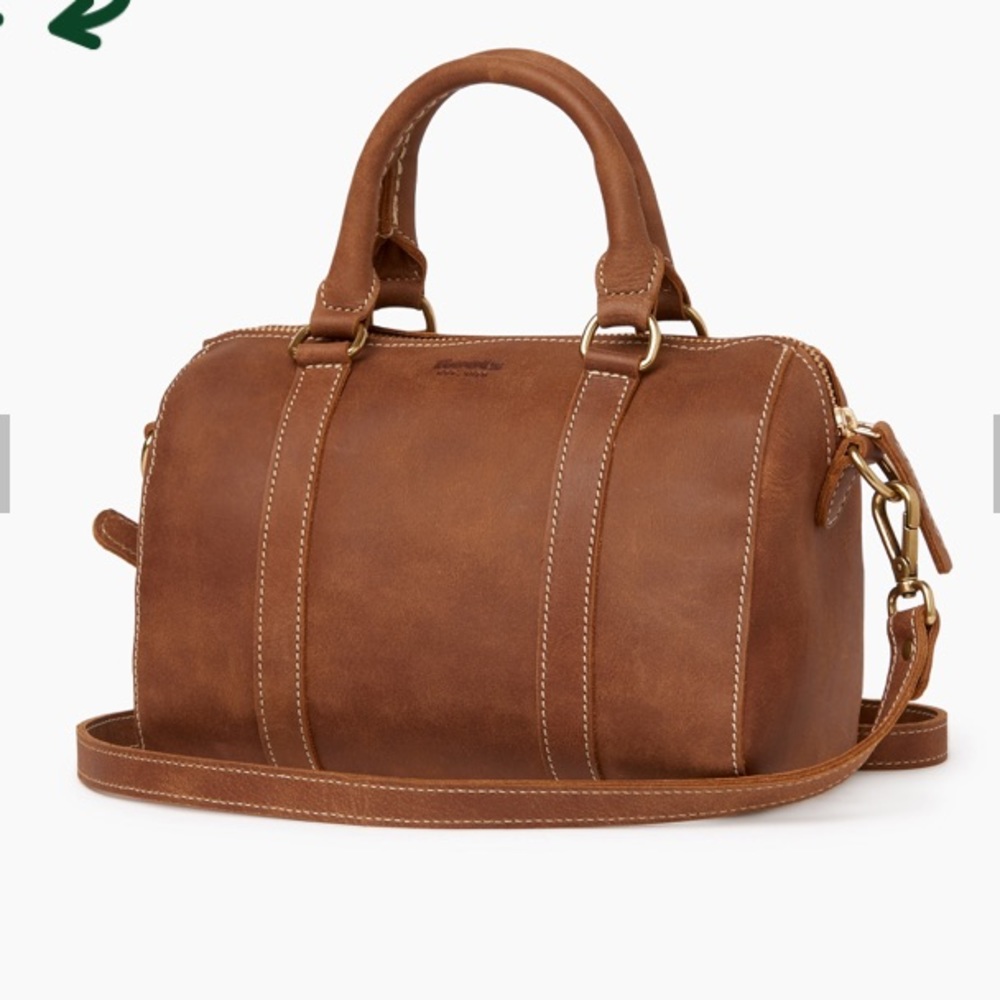 Roots City Banff Bag in Natural Tribe Leather - Picture 2 of 7